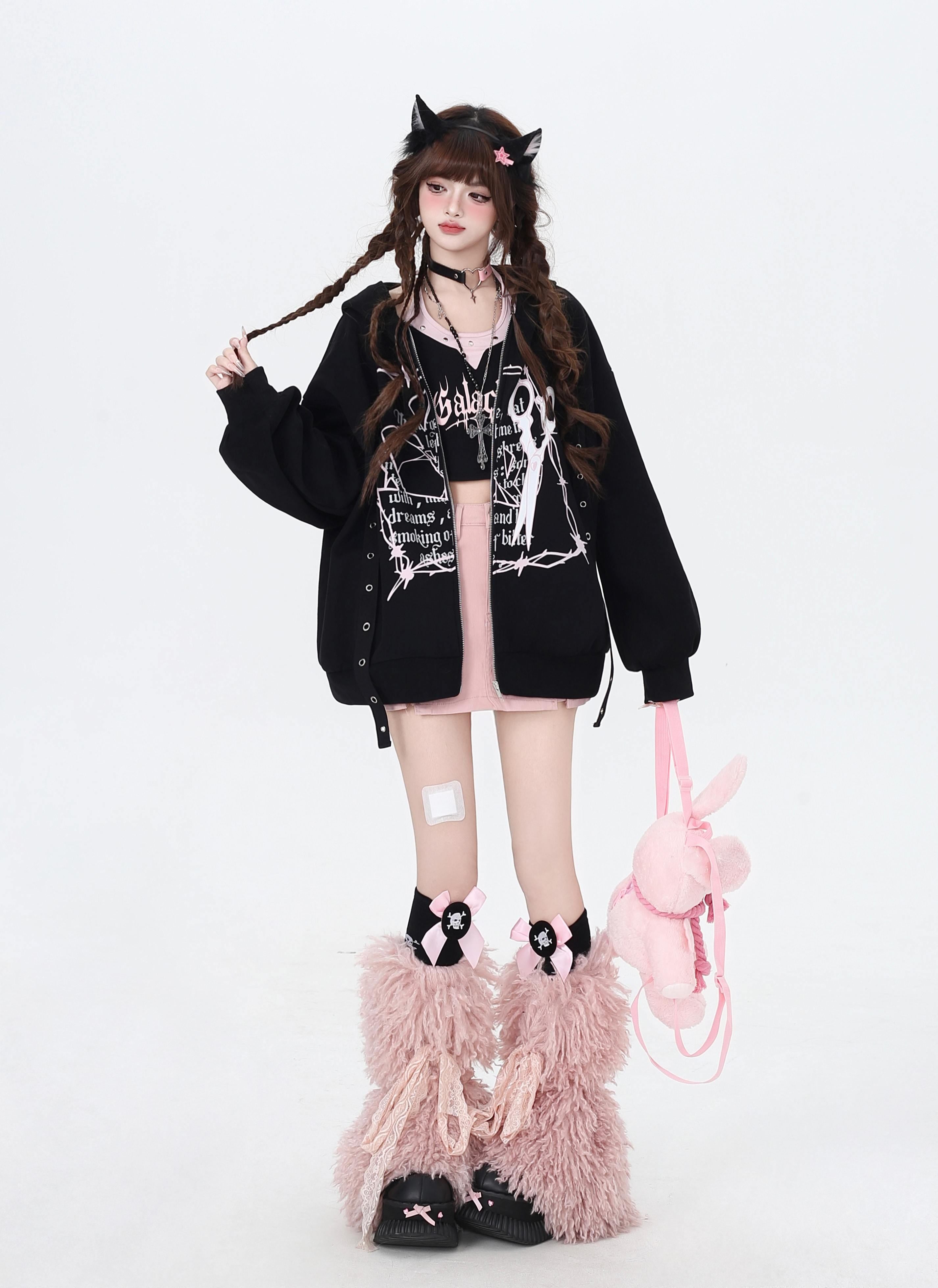 Crazy_Girl_Sweet_Cool_Colorblock_Hooded_Loose_Fleece_Lined_Women&