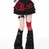 Crazy_Girl_Sweet_Cool_Embroidered_Tie_High_Waist_Women&