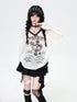 Crazy_Girl_V-neck_Creative_Print_Loose_Fit_Women&
