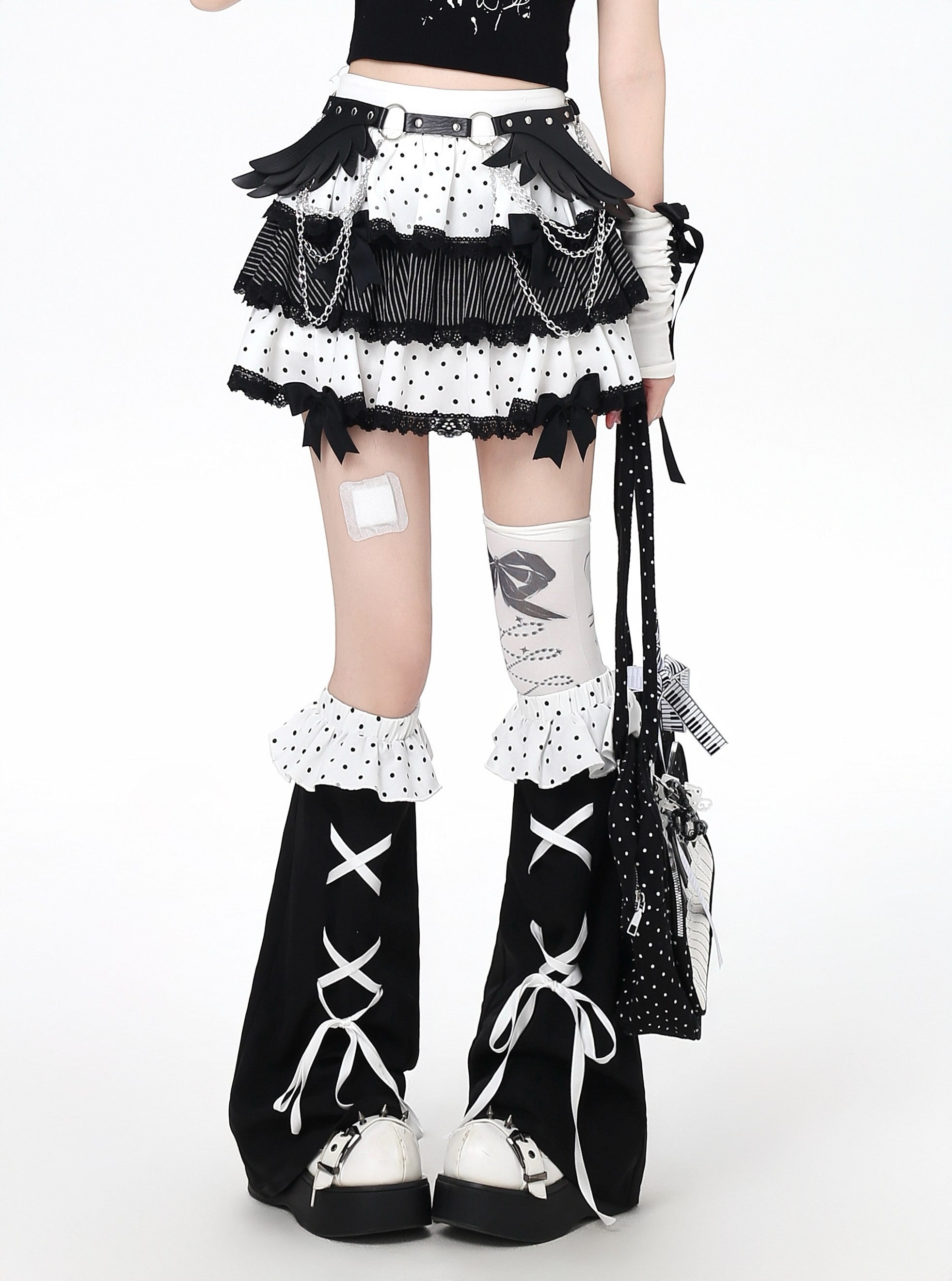 Crazy_Girl_Vintage_Polka_Dot_Bow_Puffy_Cake_High_Waisted_Women&