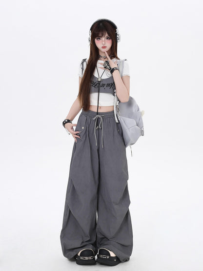 Crazy Girl Wasteland Layered High Waist Utility Women&