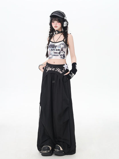 Crazy Girl Wasteland Layered High Waist Utility Women&