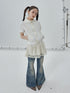 Achihara Summer Stand Collar Shirt Jacket In Black & White