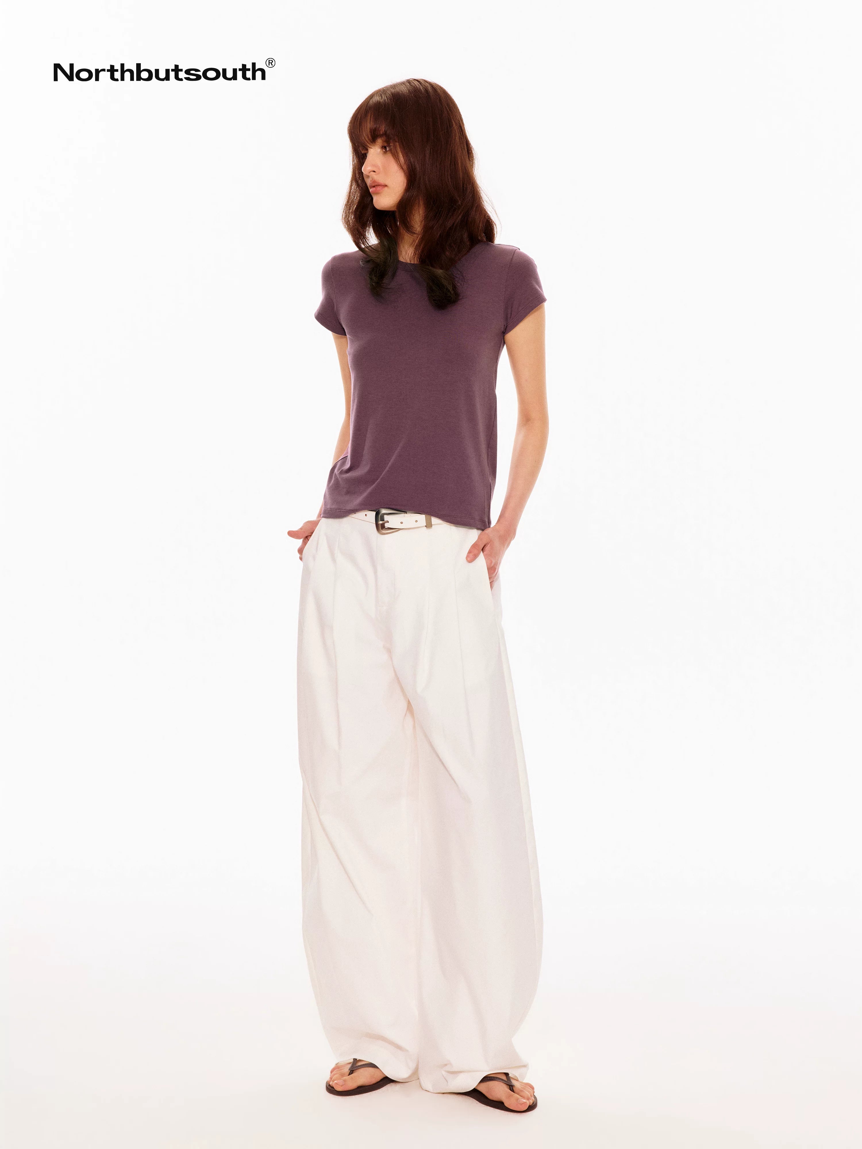 Crisp Double Pleat Cocoon Women&