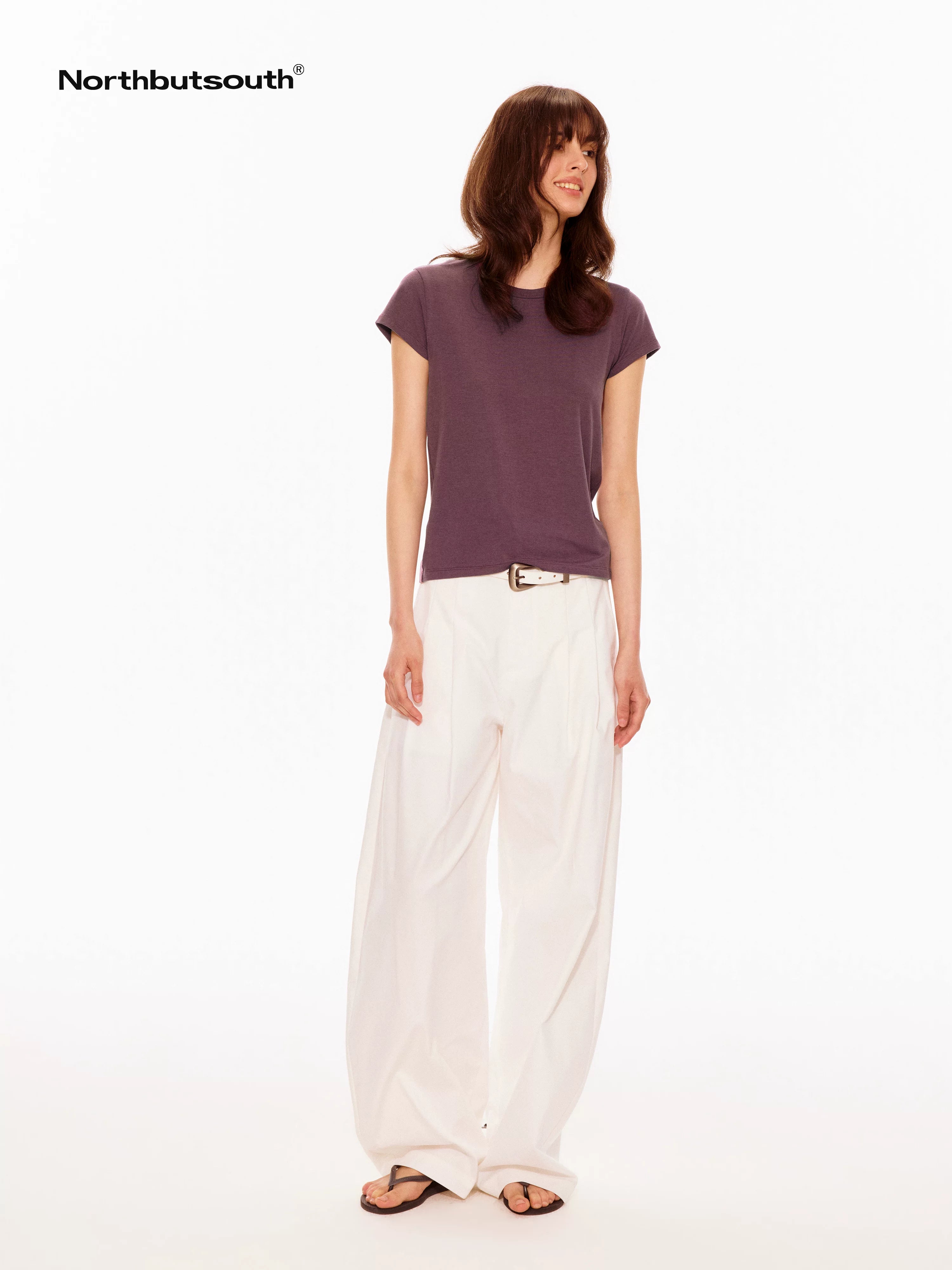 Crisp Double Pleat Cocoon Women&