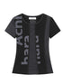 Achihara Breathable Split Knit Summer Tee