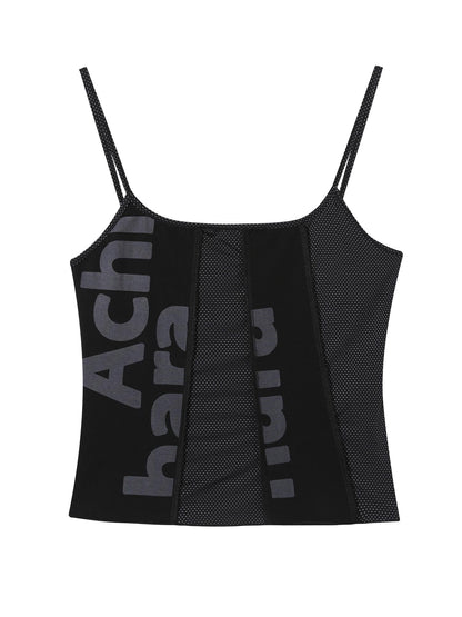 Achihara Breathable Split Knit Summer Tee