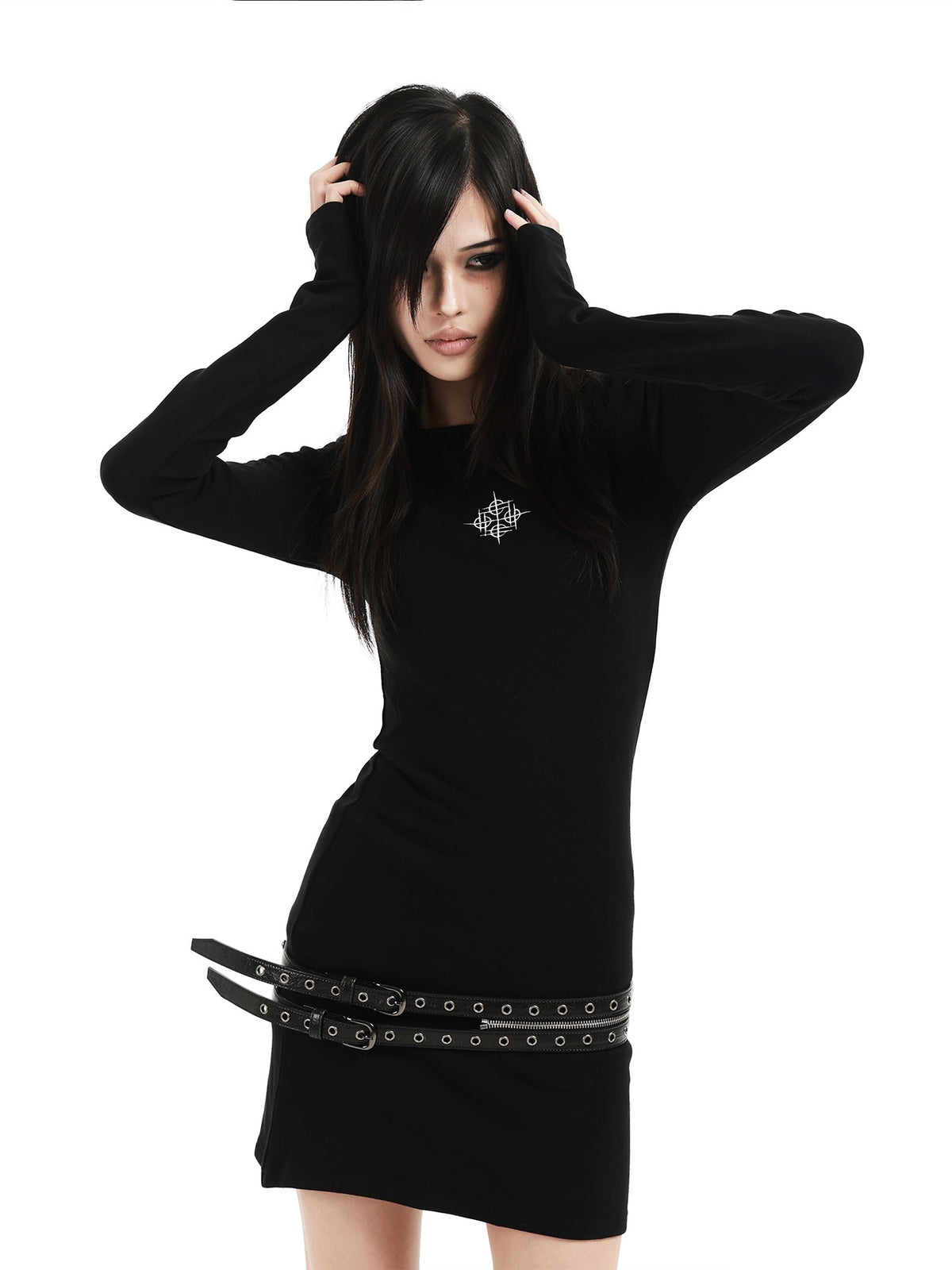 DETW OnLine Angel Devil Wing Rhinestone Embroidered Women&