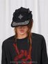 DETW_OnLine_Distressed_Metal_Logo_Rivet_Patchwork_Flat_Brim_Women&