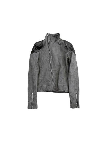 DETW_OnLine_Washed_Faux_Leather_Panelled_Diamond_Quilted_Distressed_Metal_Badge_Women&