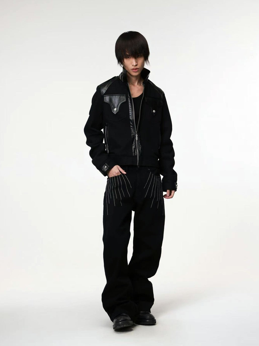 DETW onLine 3d Embroidered Wax Coated Patchwork Women&