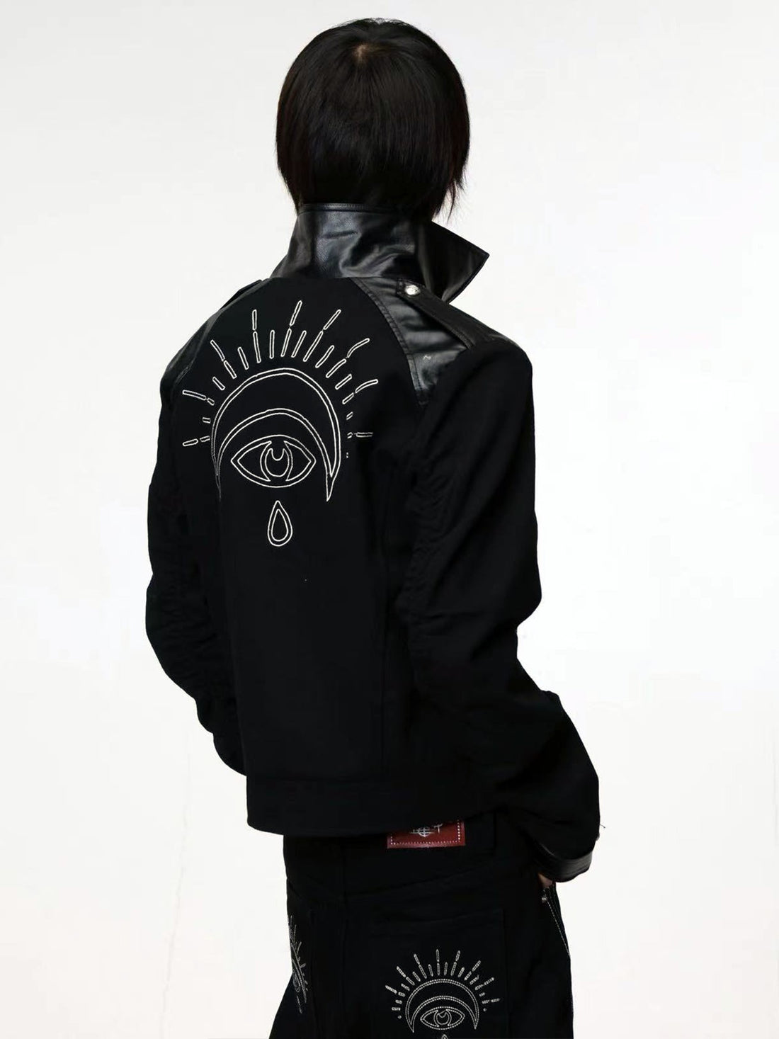 DETW onLine 3d Embroidered Wax Coated Patchwork Women&