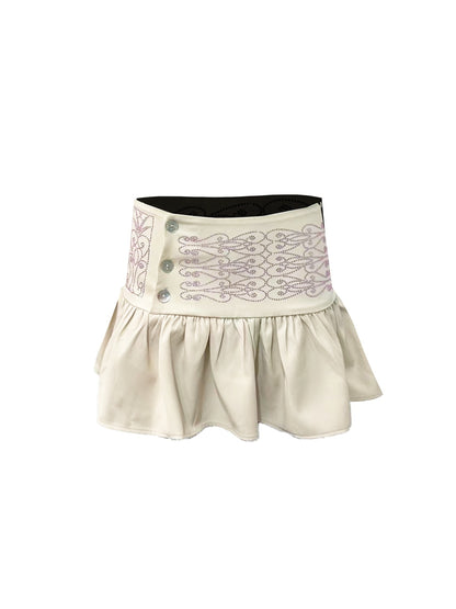 DETW_onLine_Beige_Hotfix_Rhinestone_Palace_A_Line_Wide_Waist_Women&