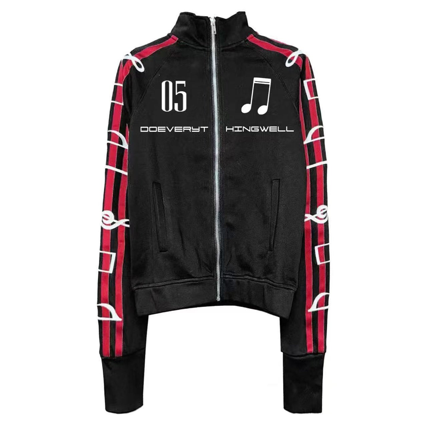 DETW_onLine_Black_3d_Embroidered_Music_Symbol_Women&