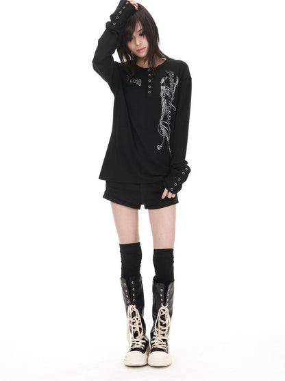 DETW onLine Black Panther Digital Print Women&