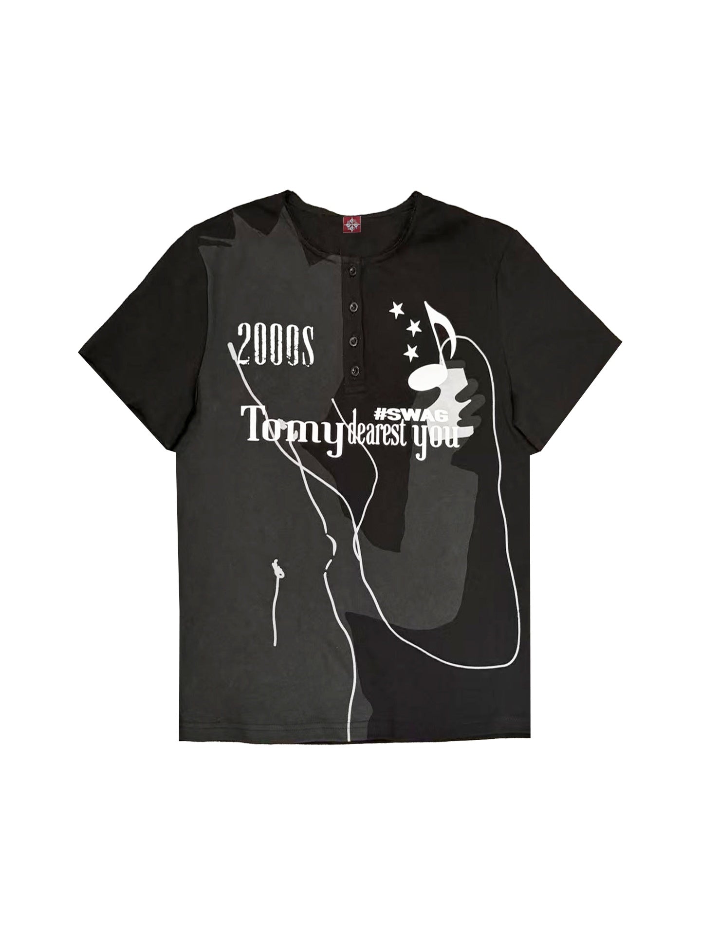 DETW_onLine_Black_Portrait_Print_Henley_Women&
