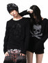 DETW_onLine_Black_Silver_Two_Tone_Skull_Rhinestone_Women&