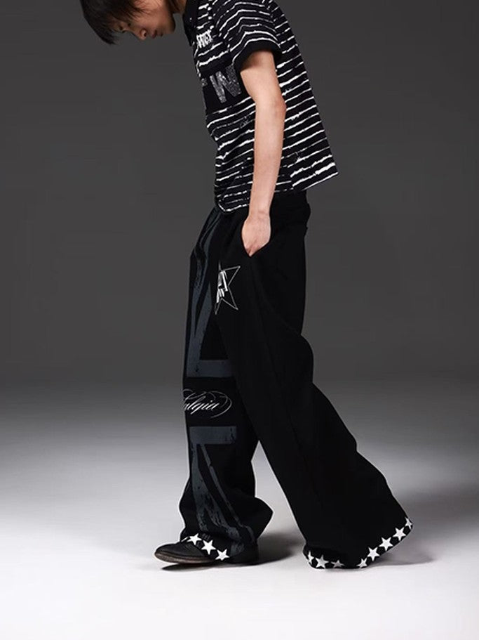 DETW onLine Black Thorn Stripe Rhinestone Women&