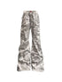 DETW_onLine_Black_White_Camo_Embroidered_Slogan_Multi_Pocket_Women&