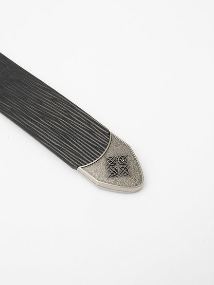 DETW onLine Bone Motif Embossed 3d Geometric Vintage Women&