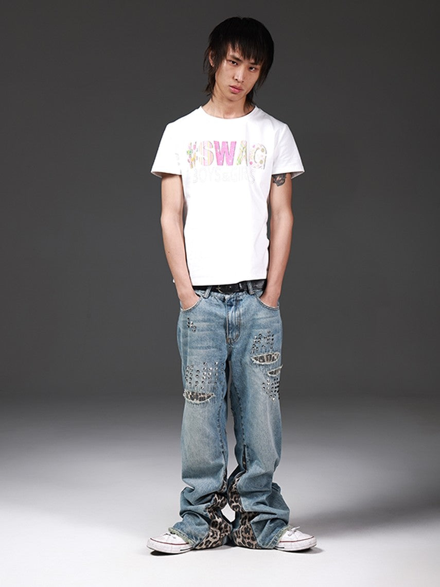 DETW onLine Candy Color Digital Print Retro Regular Shoulder Women&