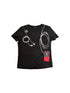 DETW onLine Cassette Player Headphone Print Set In Shoulder Women&