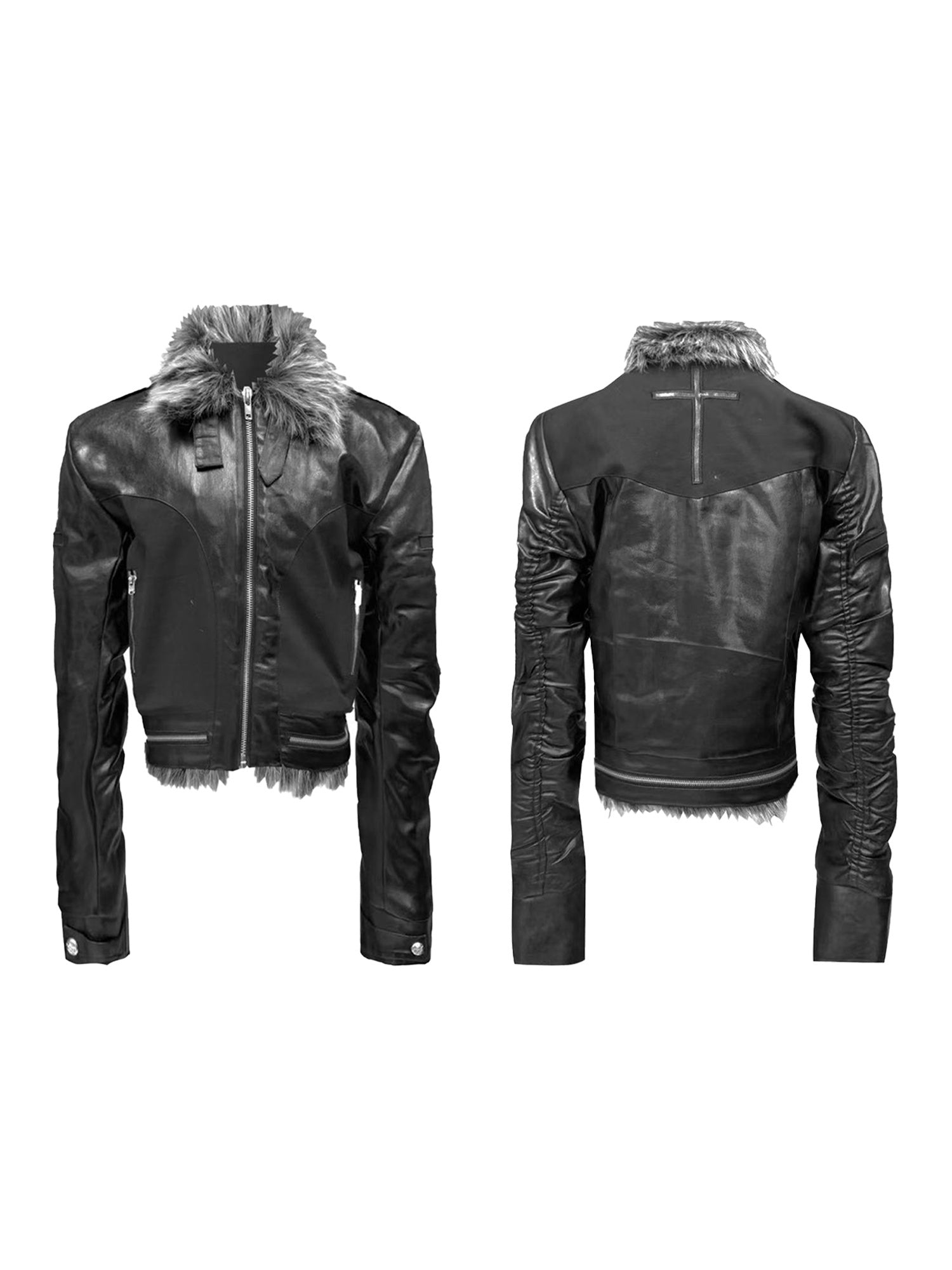 DETW_onLine_Dark_Knight_Cross_Washed_Wax_Faux_Fur_Collar_Women&