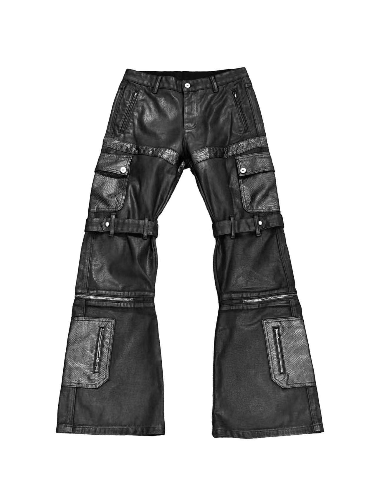 DETW_onLine_Dark_Snakeskin_Deconstructed_Hand_Waxed_Patchwork_Women&