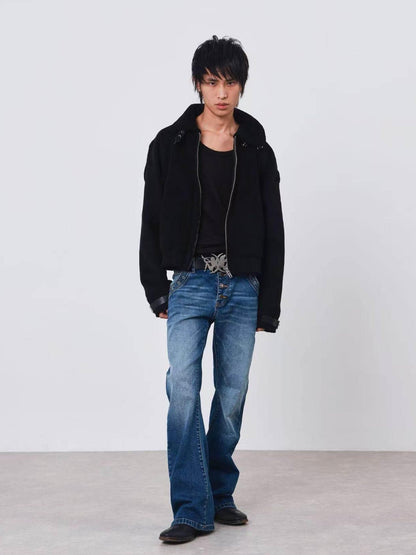 DETW onLine Deep Sea Blue Washed Distressed Slim Fit Women&