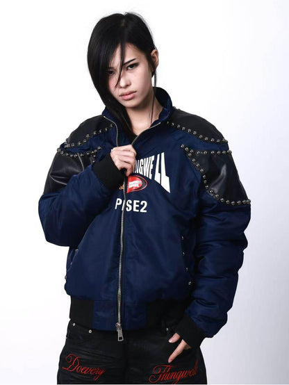 DETW onLine Gemstone Blue Studded Armor Women&