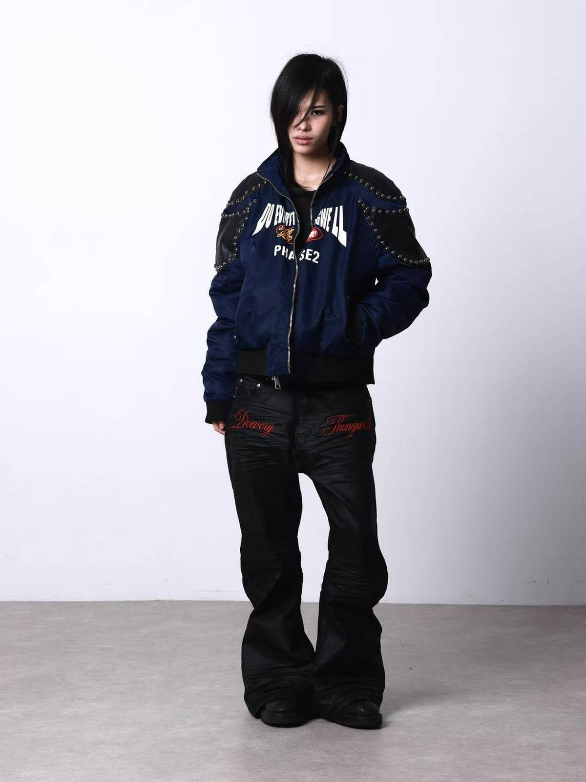 DETW onLine Gemstone Blue Studded Armor Women&