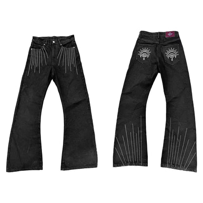 DETW_onLine_Gods_Eye_Washed_Black_3d_Machine_Embroidery_Women&