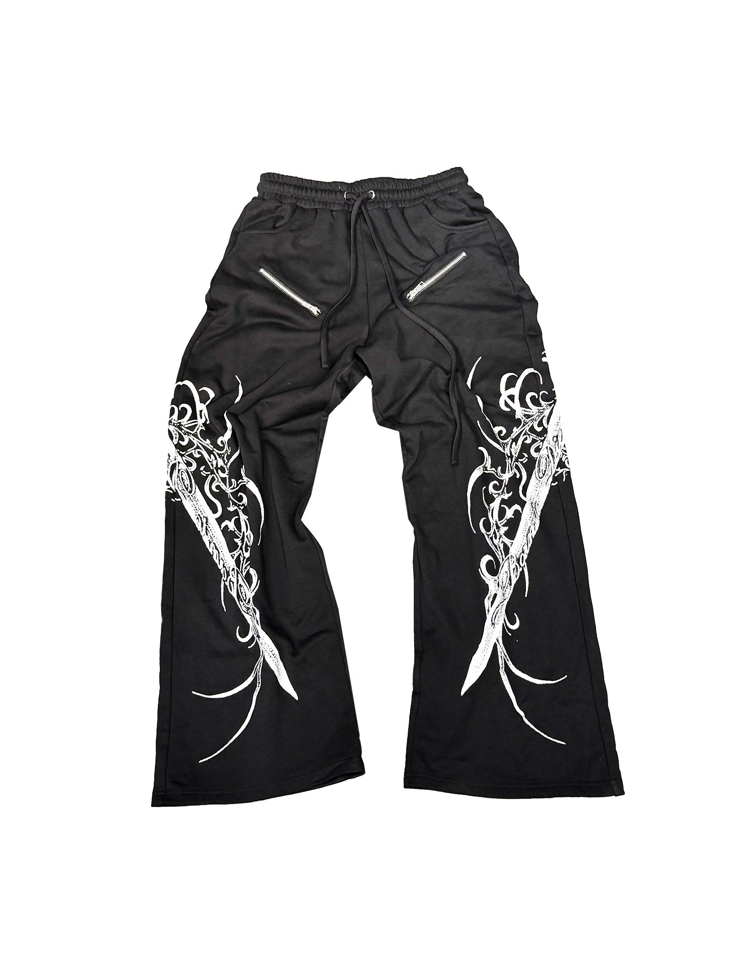 DETW_onLine_Gothic_Silver_Foil_Drawstring_Zip_Women&