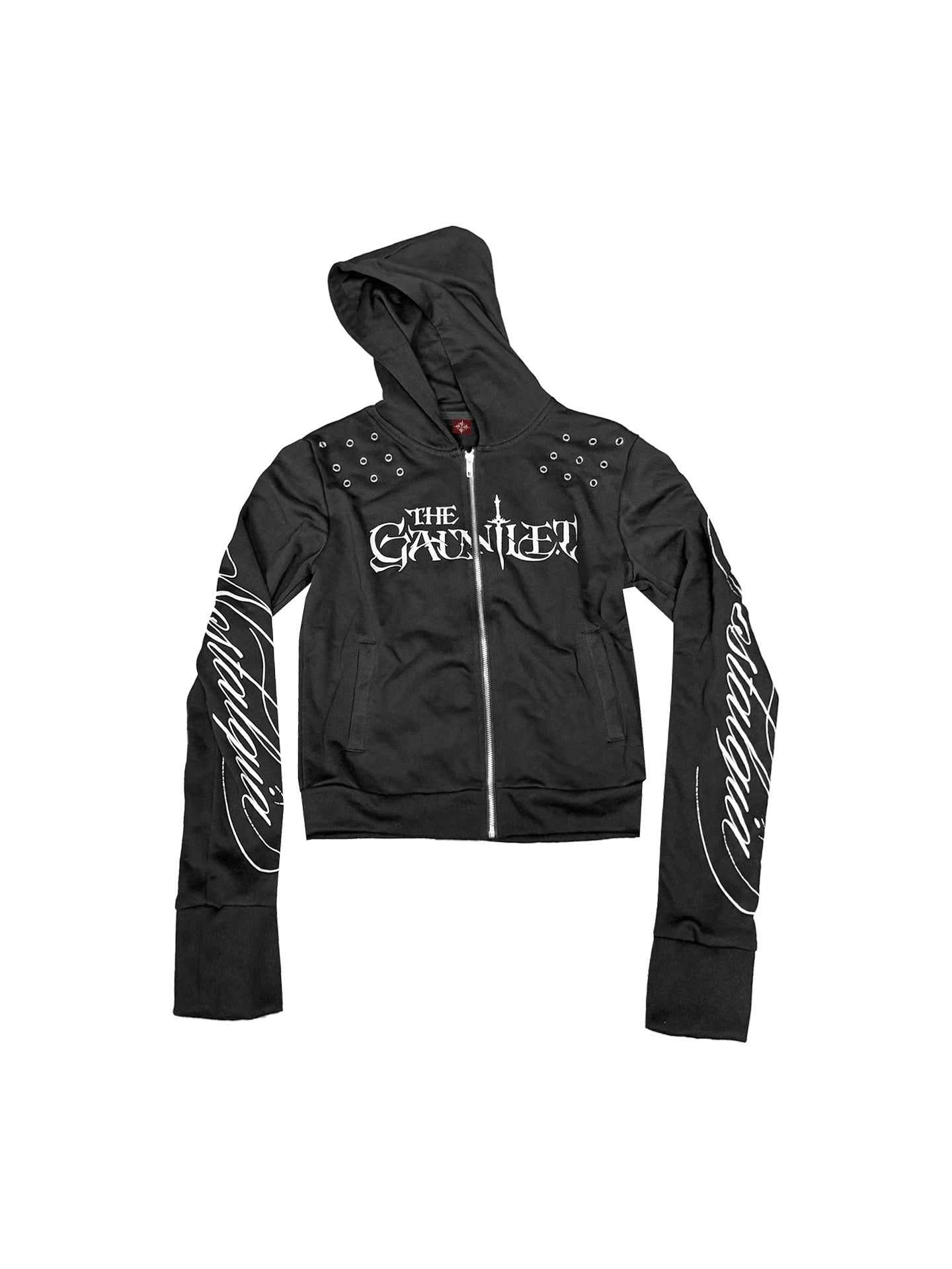 DETW_onLine_Gothic_Silver_Sword_Foil_Print_Short_Women&