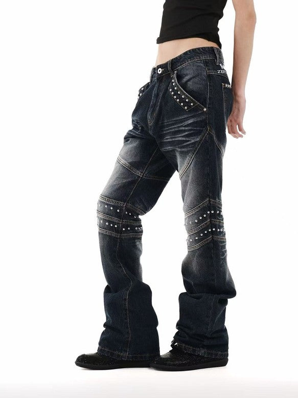 DETW onLine Ice Blue Deconstructed 3d Embroidered Studded Women&