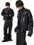 DETW_onLine_Knight_Armor_Stand_Collar_Asymmetrical_Hem_Zip_Women&