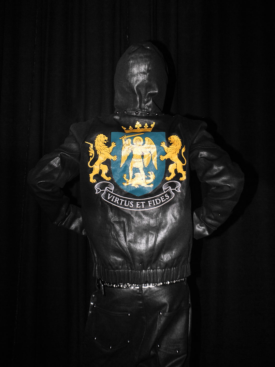 DETW onLine Lion Crest Riveted Armor Patchwork Women&