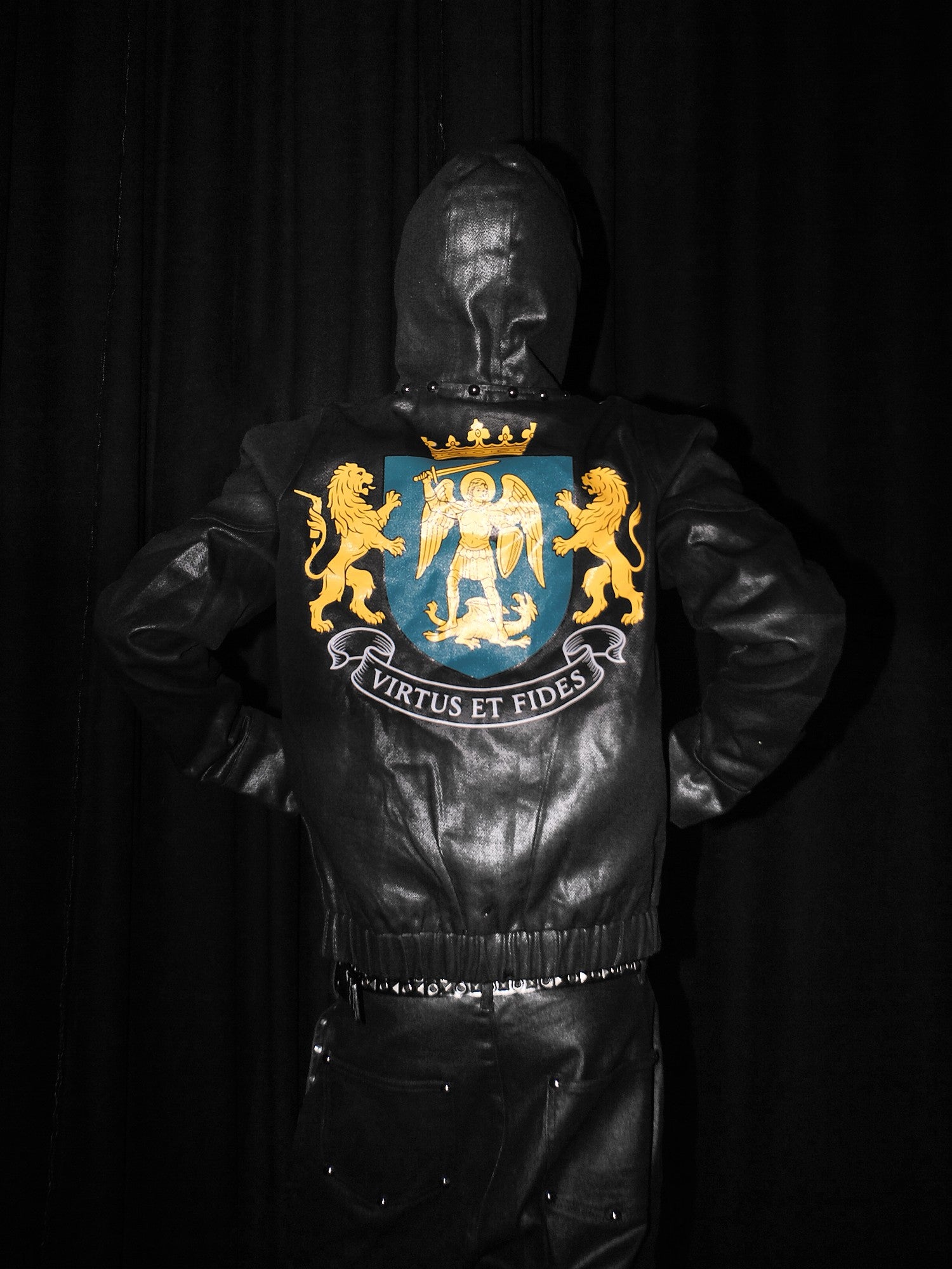 DETW onLine Lion Crest Riveted Armor Patchwork Women&