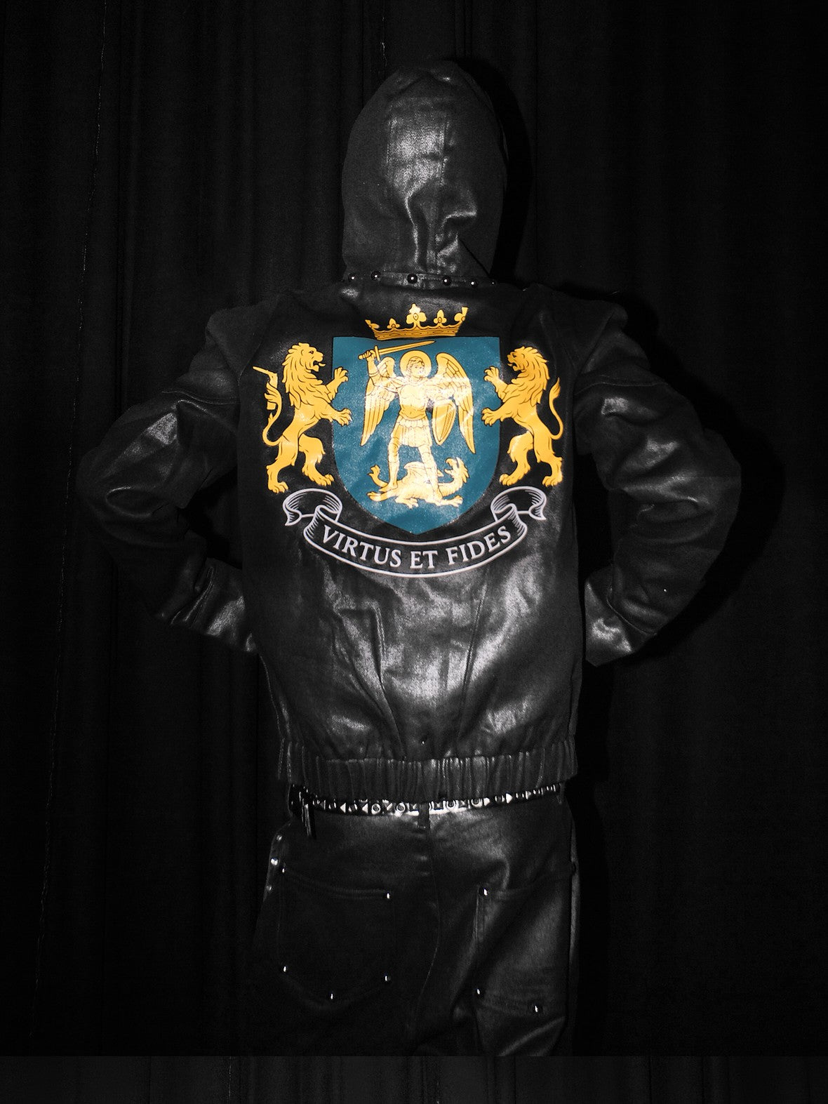 DETW onLine Lion Crest Riveted Armor Patchwork Women&