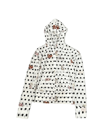 DETW_onLine_Polka_Dot_Animal_Hooded_Zip_Short_Women&
