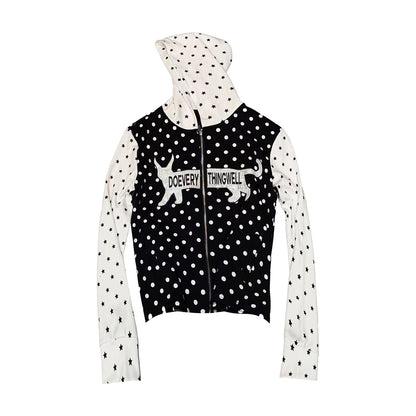 DETW_onLine_Retro_Polka_Dot_Patch_Star_Angel_Wing_Cat_Women&