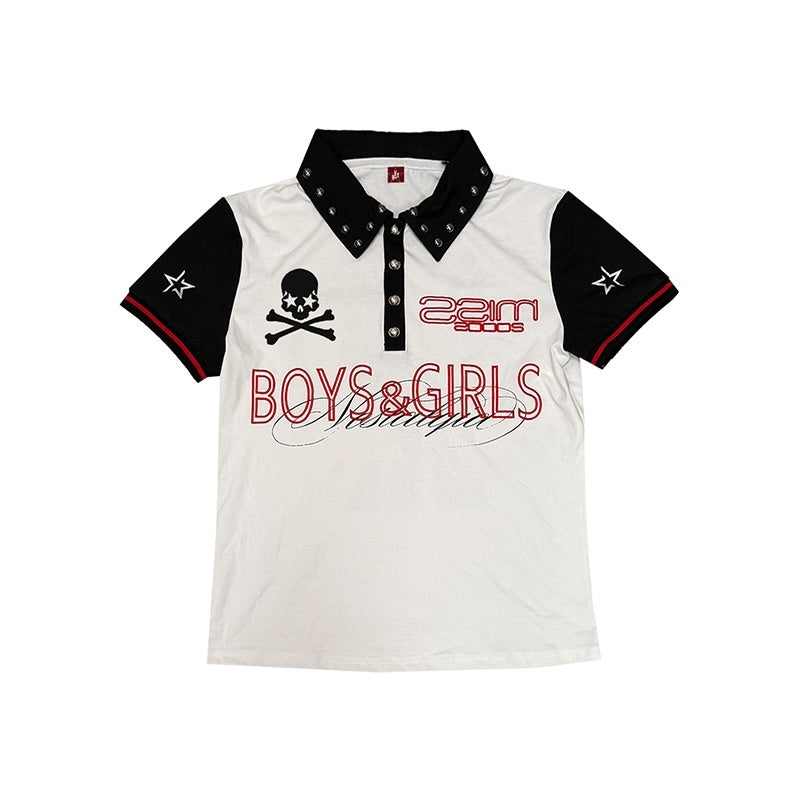 DETW_onLine_Skull_Colorblock_Beaded_Embroidered_Polo_Women&