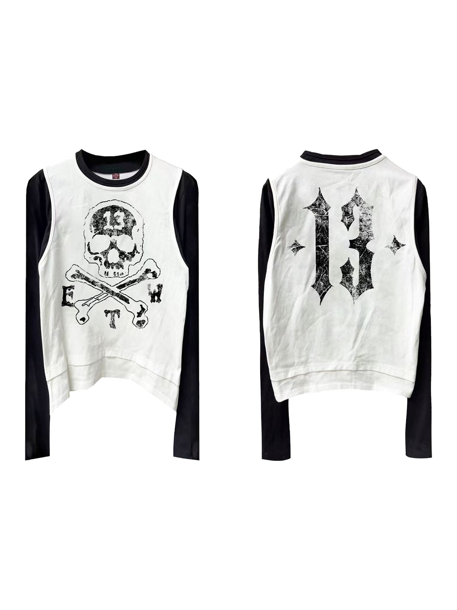 DETW_onLine_Skull_Print_Double_Neck_Contrast_Women&