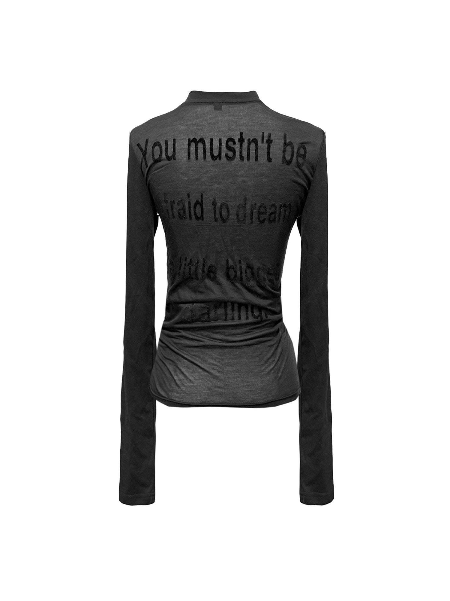 DETW onLine Skull Rhinestone V-neck Women&