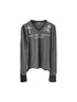 DETW_onLine_Skull_Striped_V-neck_Rhinestone_Street_Women&