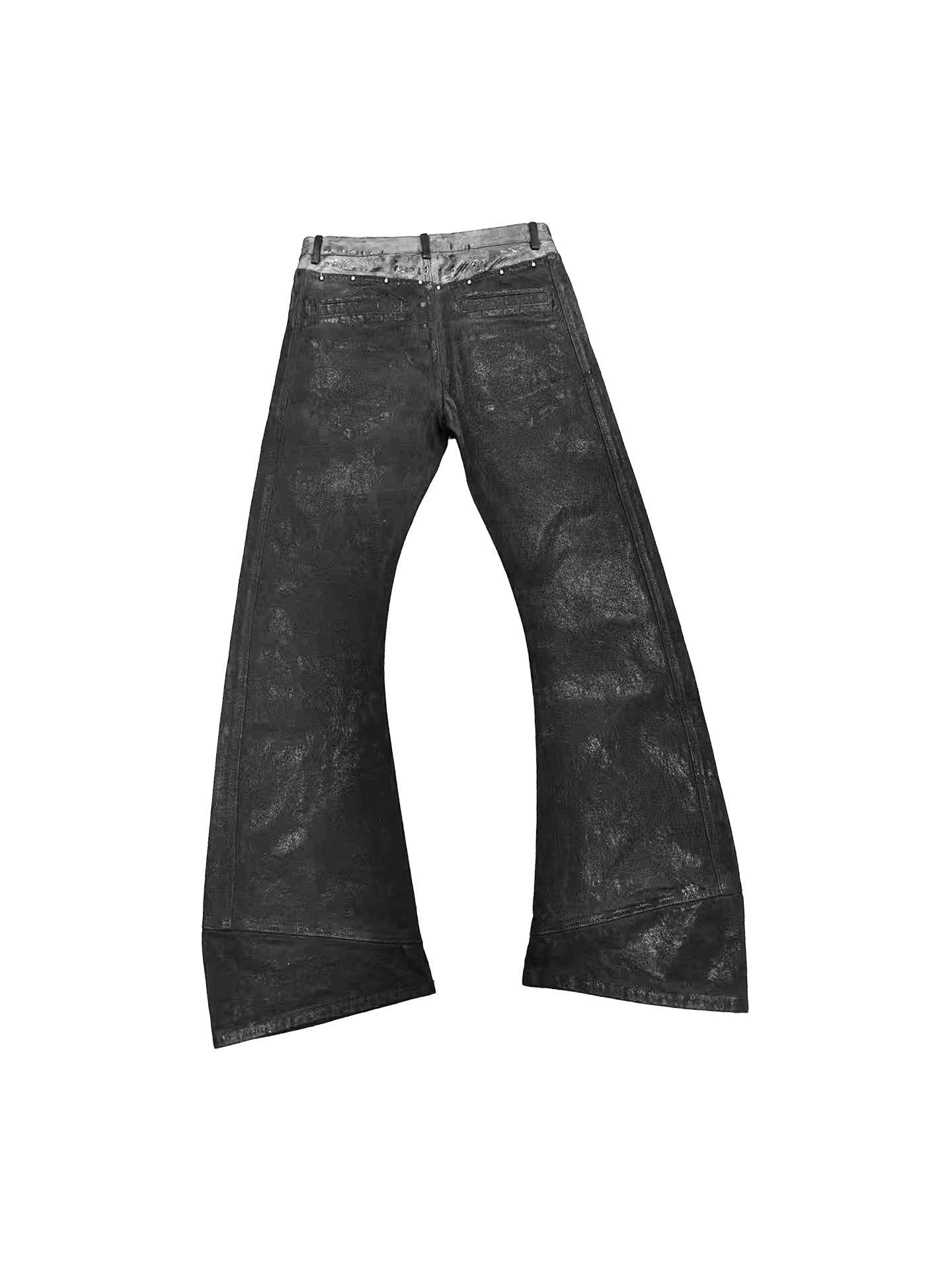 DETW_onLine_Snake_Print_Gold_Foil_Waxed_Splice_Five_Button_Women&