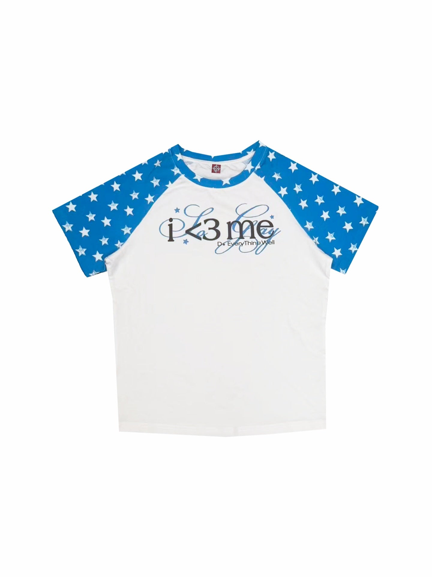 DETW_onLine_Star_Letter_Colorblock_Print_Raglan_Women&