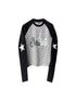 DETW_onLine_Star_Music_Contrast_Print_Raglan_Slim_Women&