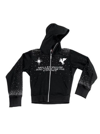 DETW onLine Starry Pegasus Hotfix Embroidered Printed Women&