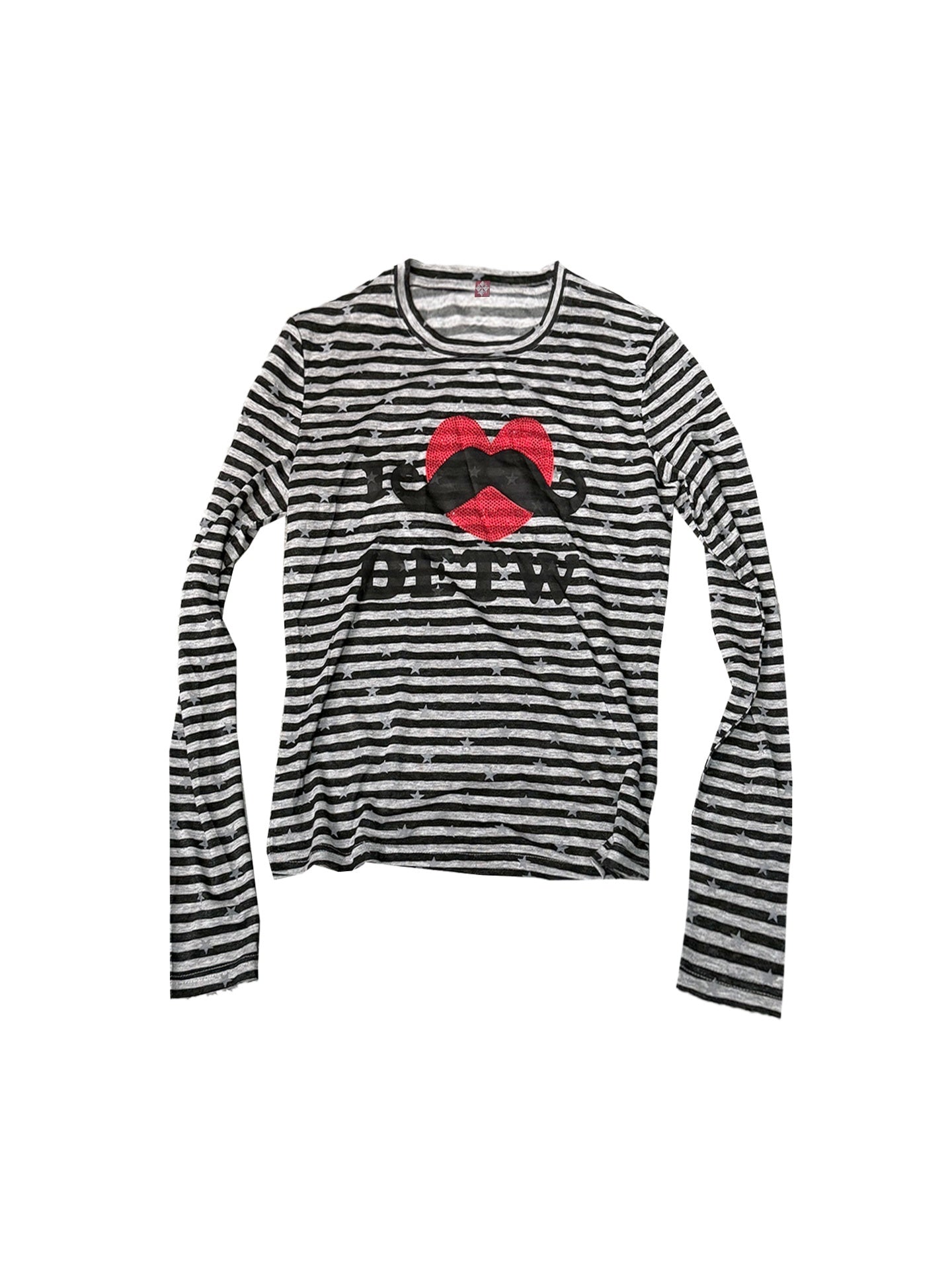 DETW_onLine_Striped_Heart_Hotfix_Rhinestone_Print_Women&